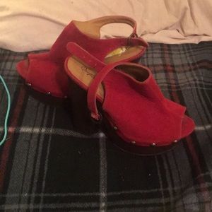 Red heels